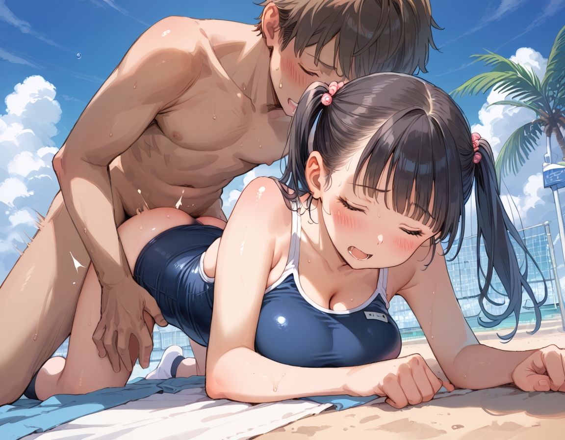 サンプル画像4:中出し待ち 妹のブルマが濡れています(ひつじ雲) [d_524963]