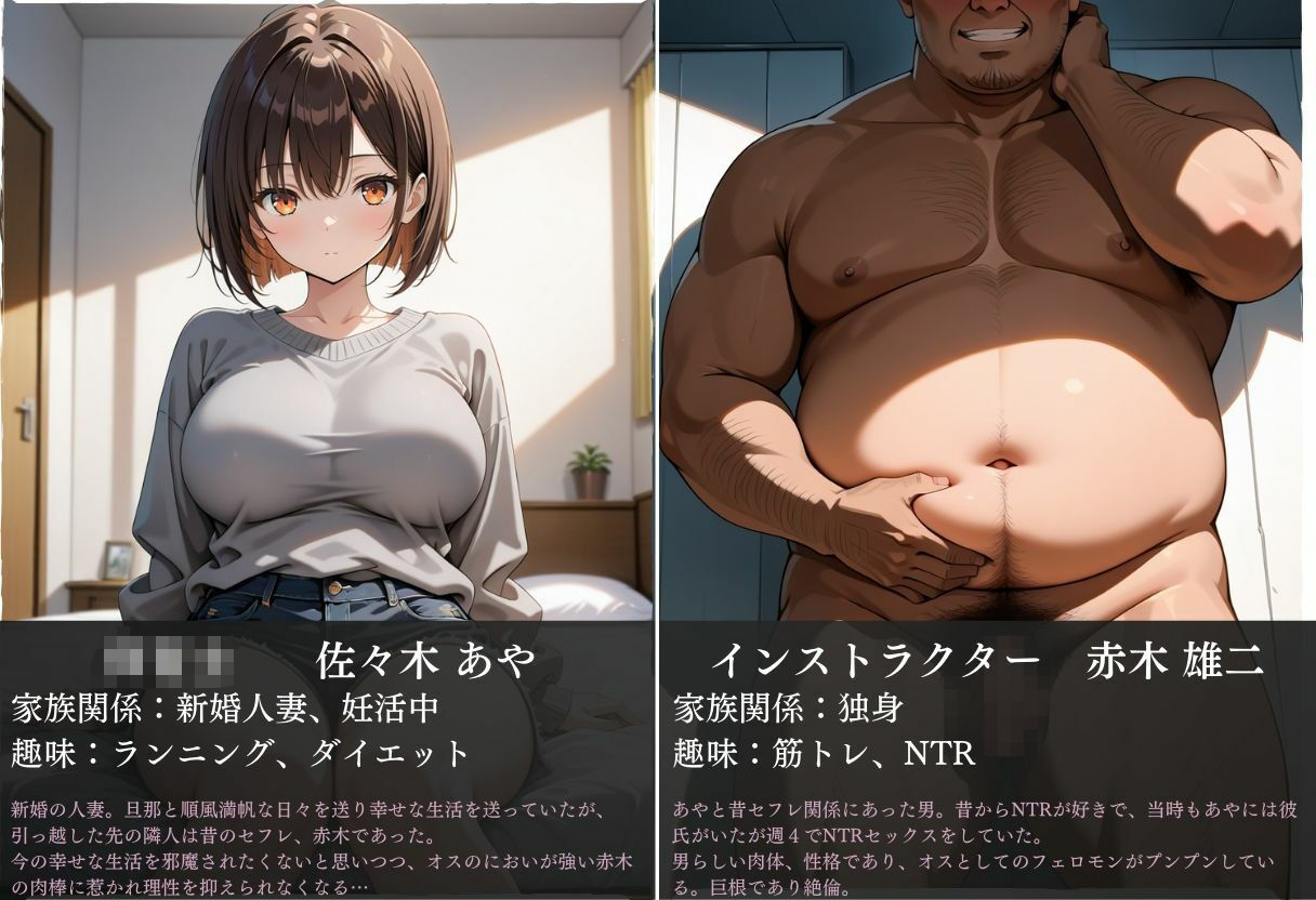 サンプル画像2:隣に住む人妻が元セフレだったので、旦那が留守の間中出ししまくった話。(とろける果実) [d_525020]