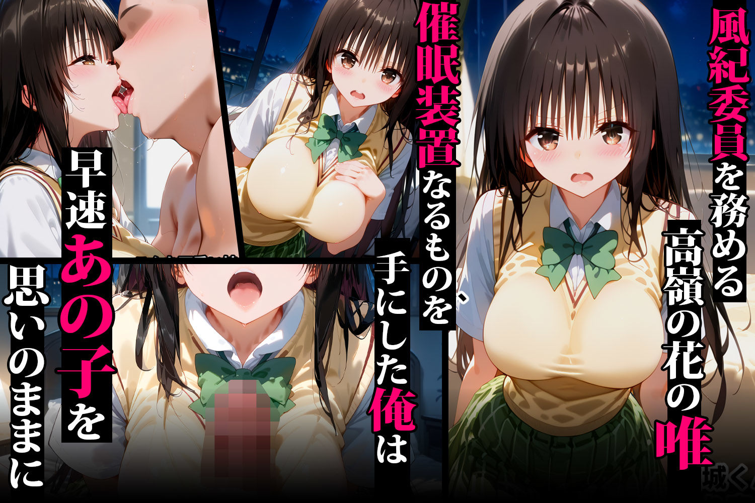 サンプル画像1:催●おじさんの言う通り┃古手川唯が寝取られ堕ちる話(催●術師のヒロイン凌●クラブ) [d_525252]