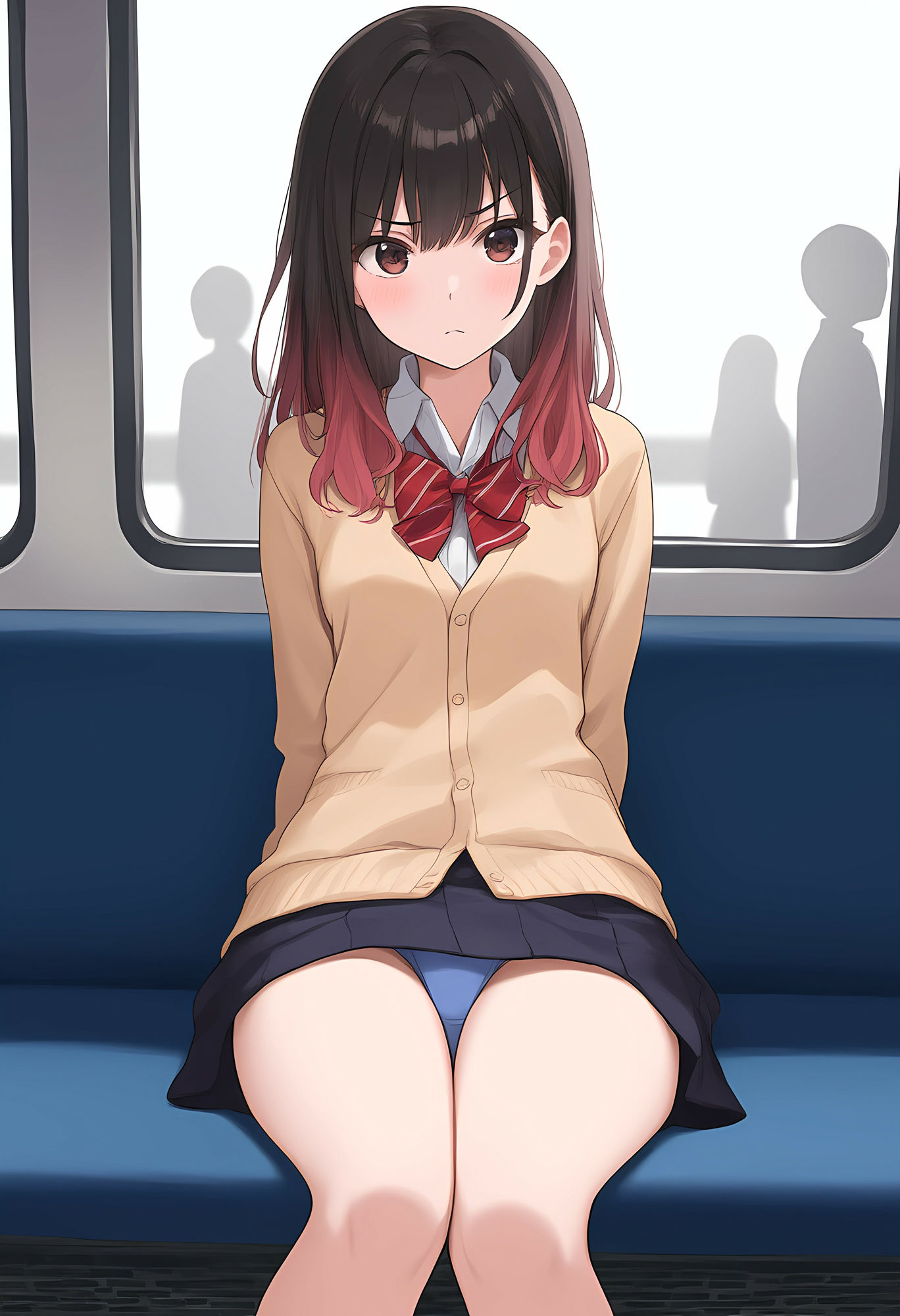 サンプル画像1:僕だけが通学途中の子のパンツを知ってる(オカム) [d_525403]