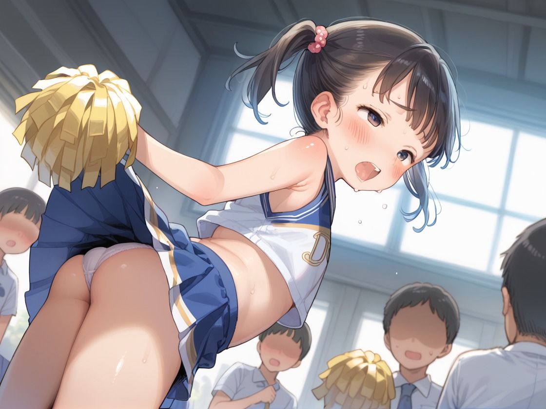 サンプル画像3:発情性活 チアガール(ぬれぬれファクトリー) [d_525406]