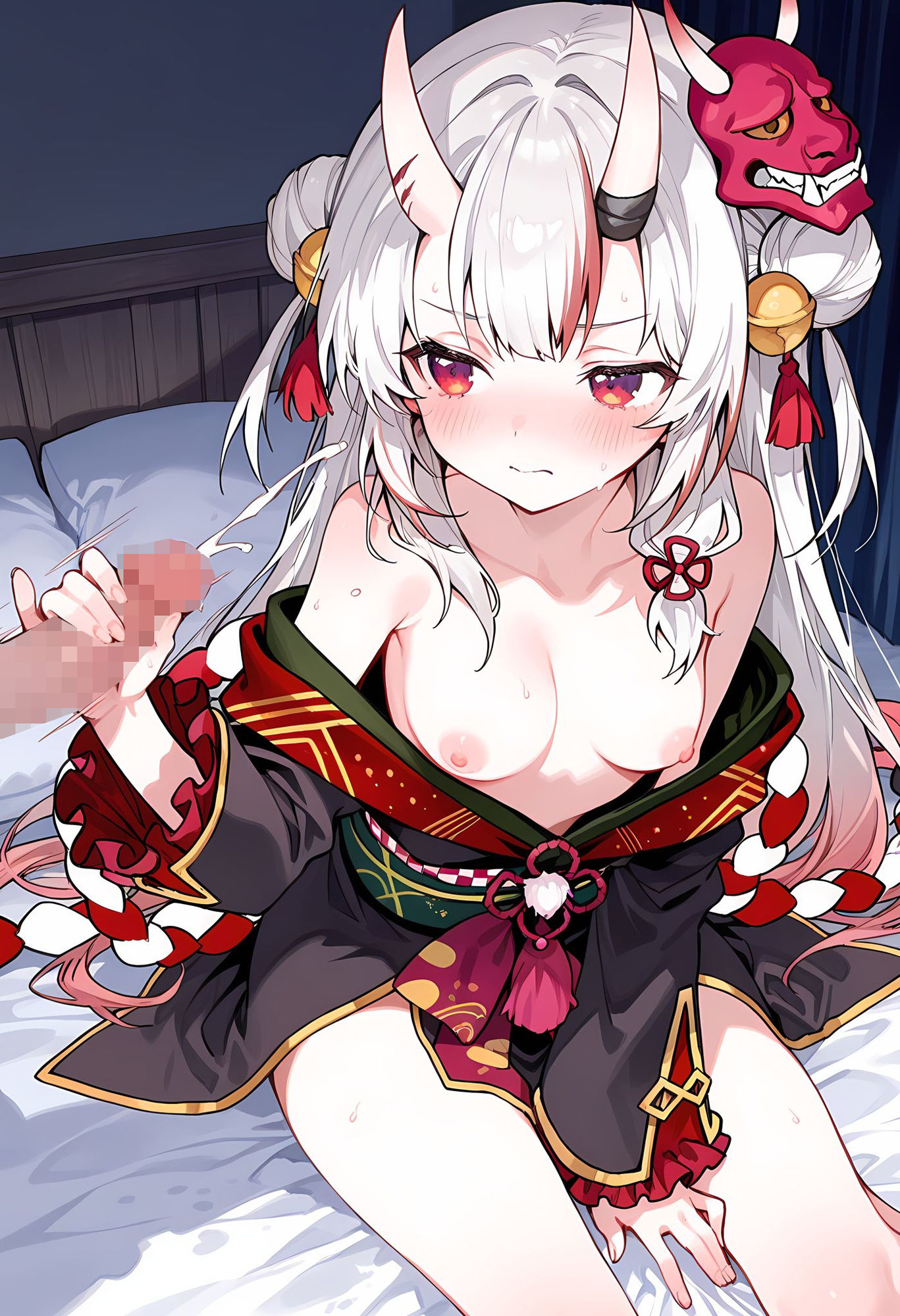 サンプル画像2:百鬼あ◯めとラブラブえっち(スタジオぺくそん) [d_525472]