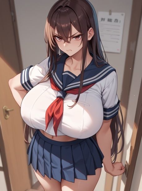 サンプル画像1:反抗的な爆乳ギャルを性活指導(Take a noon) [d_525528]