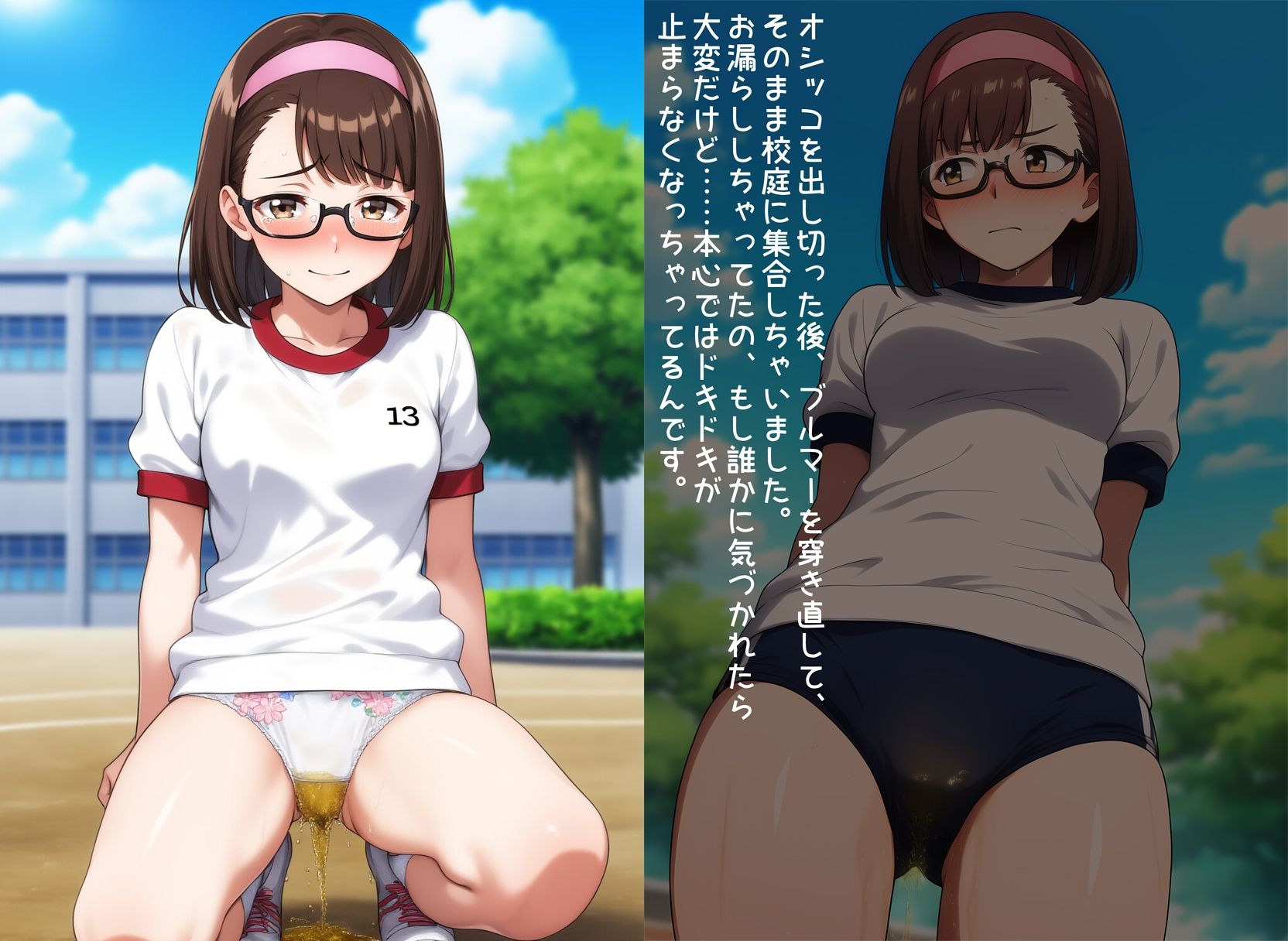 サンプル画像4:お漏らしフェチな学級委員の秘密(性癖ユガ芽) [d_525588]