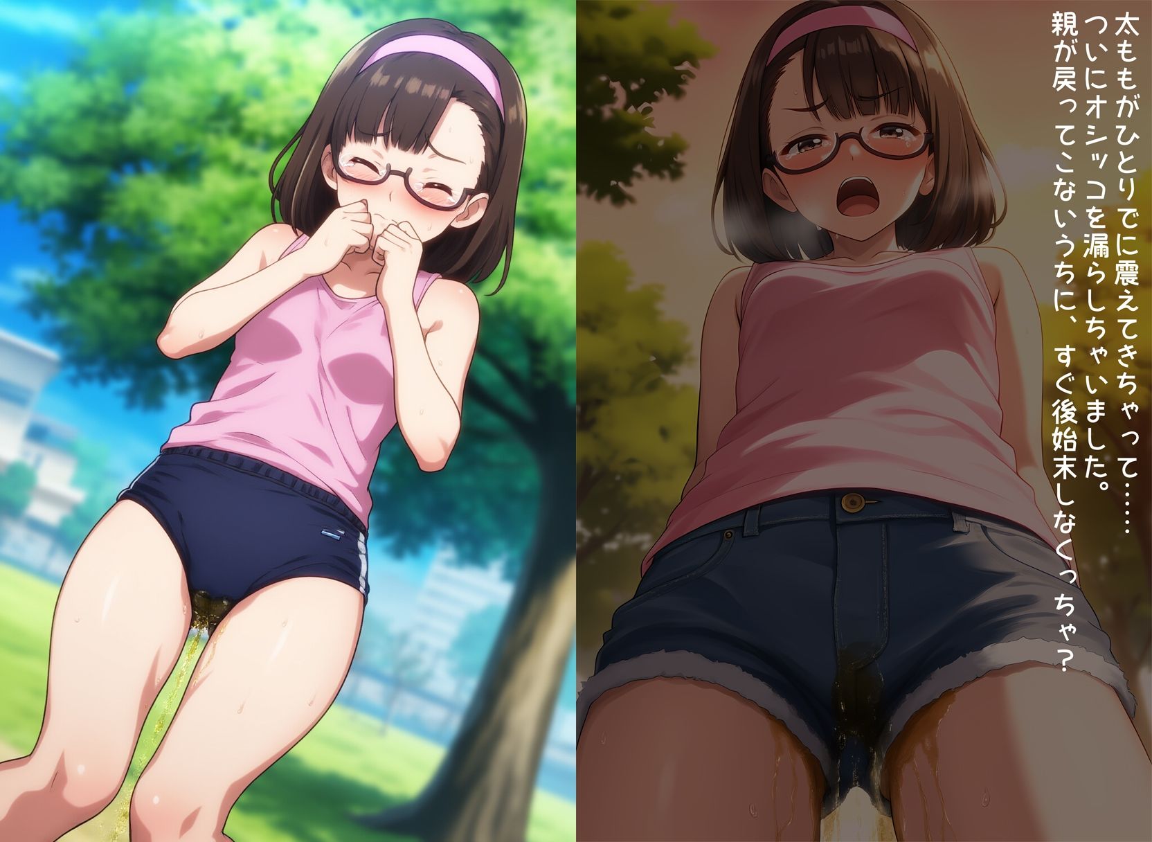 サンプル画像5:お漏らしフェチな学級委員の秘密(性癖ユガ芽) [d_525588]