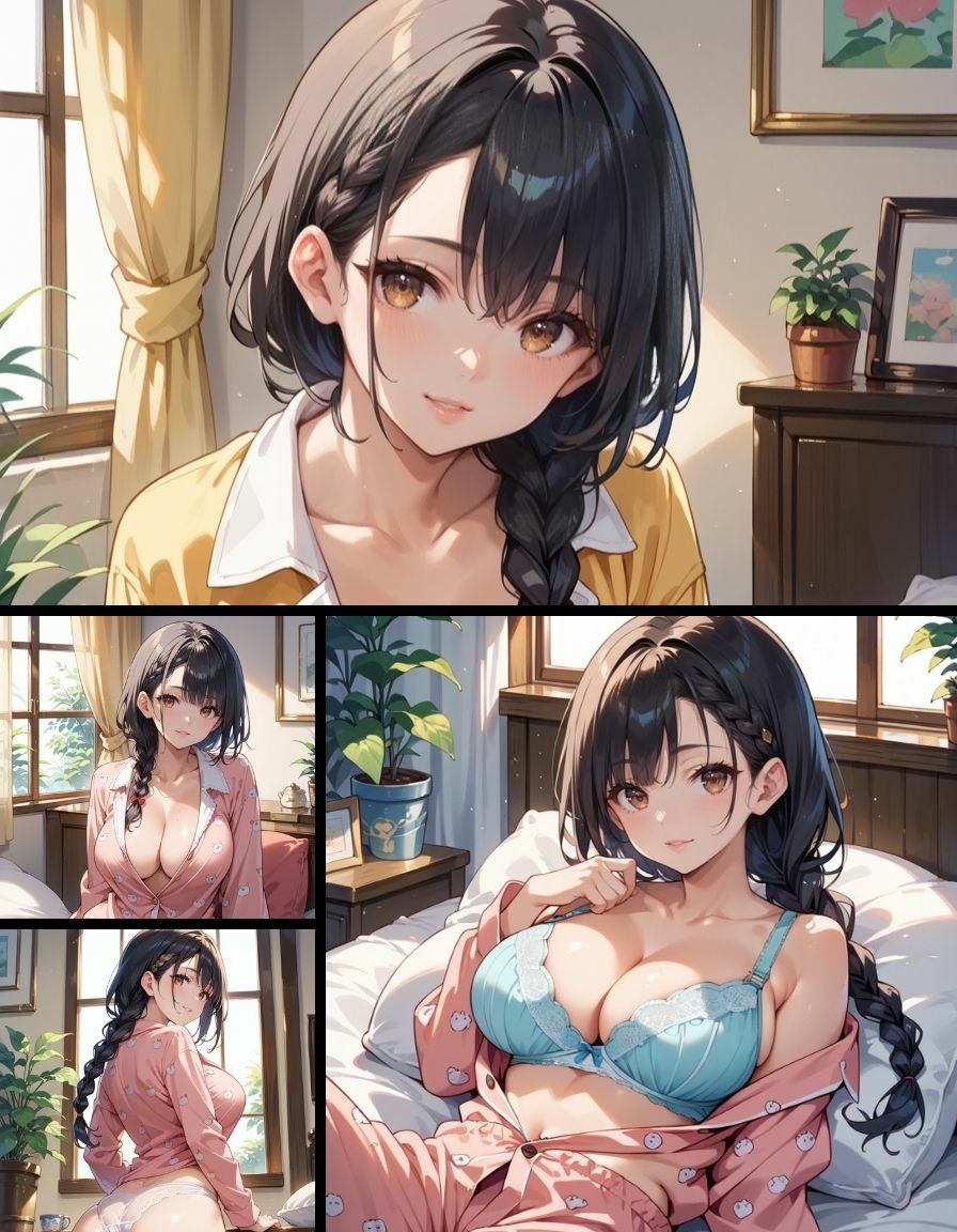 サンプル画像1:麗人画報10 -寝室の艶姿 大人の色気と柔らかな曲線-(Naughty Palette) [d_525625]