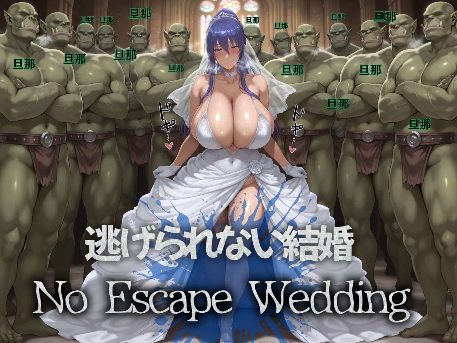 サンプル画像1:孕ませ捕獲 悪鬼豚（オーク）一族に嫁がされて RINKO花嫁(まんきん) [d_525665]