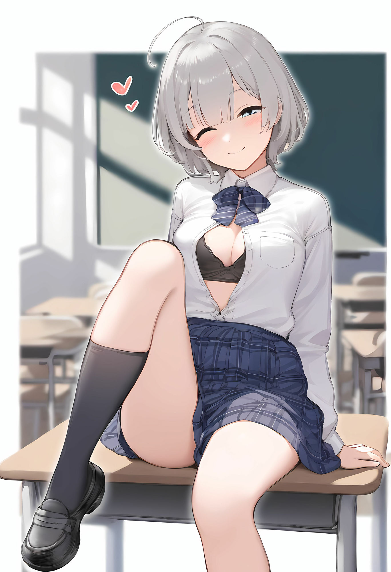 サンプル画像3:憧れの同級生といちゃらぶあまあまえっち イラスト集 本編50P 陰毛・表情差分あり(腿家) [d_525667]