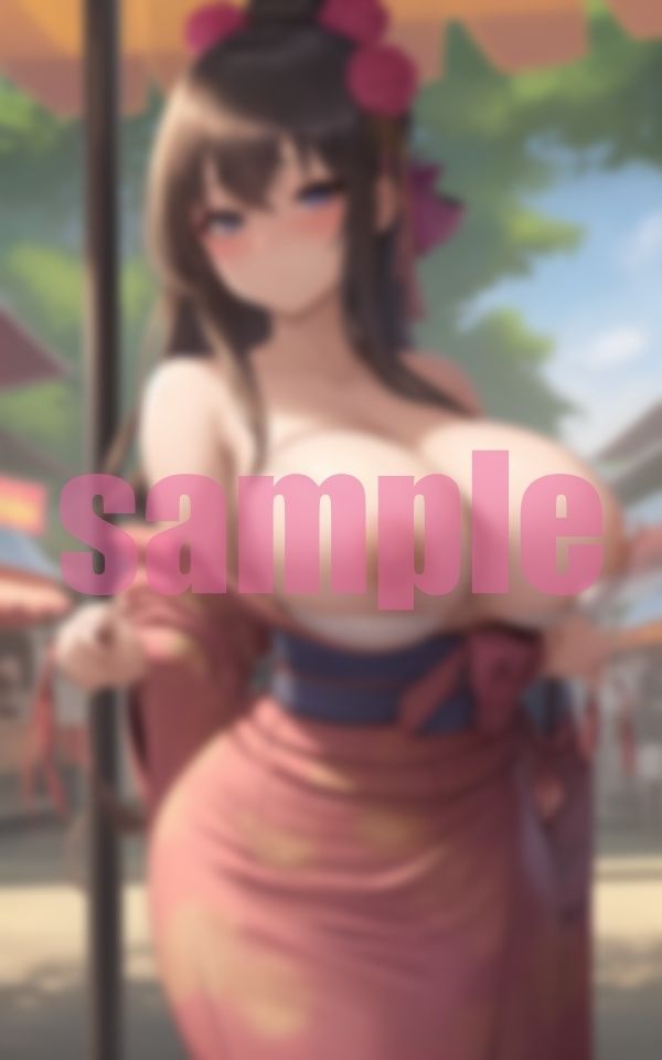 サンプル画像1:監禁生活中唯一許された年イチ外出初詣(15) [d_525686]