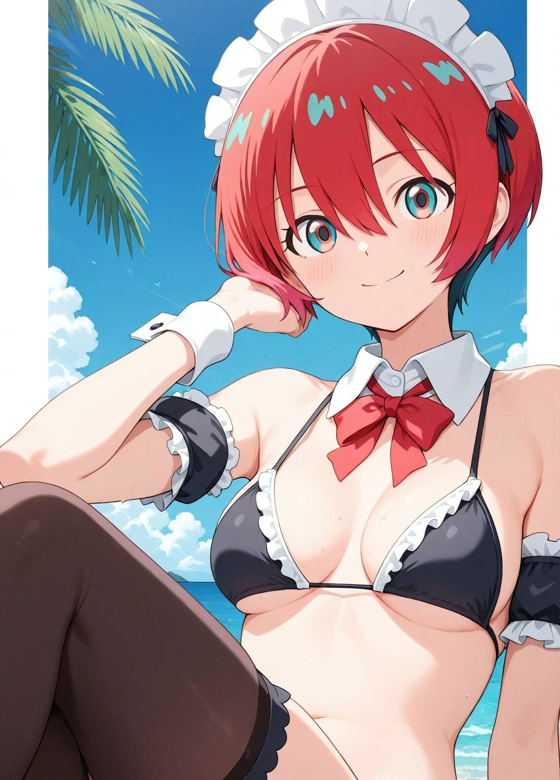 サンプル画像2:「機動戦士Gundam GQuuuuuuX」アマテ・ユズリハ セクシー写真集2（全500枚）(人の海) [d_525750]