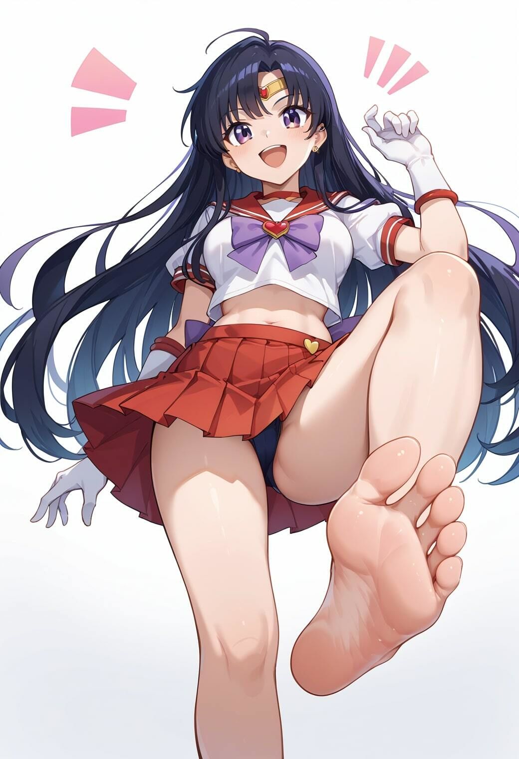 サンプル画像2:セーラーマ○ズイラストエロ画像_「火の星！火星を守護にもつ戦いの戦士！」が決め台詞なレイちゃんのエッチな画像集(エロココ！) [d_525780]