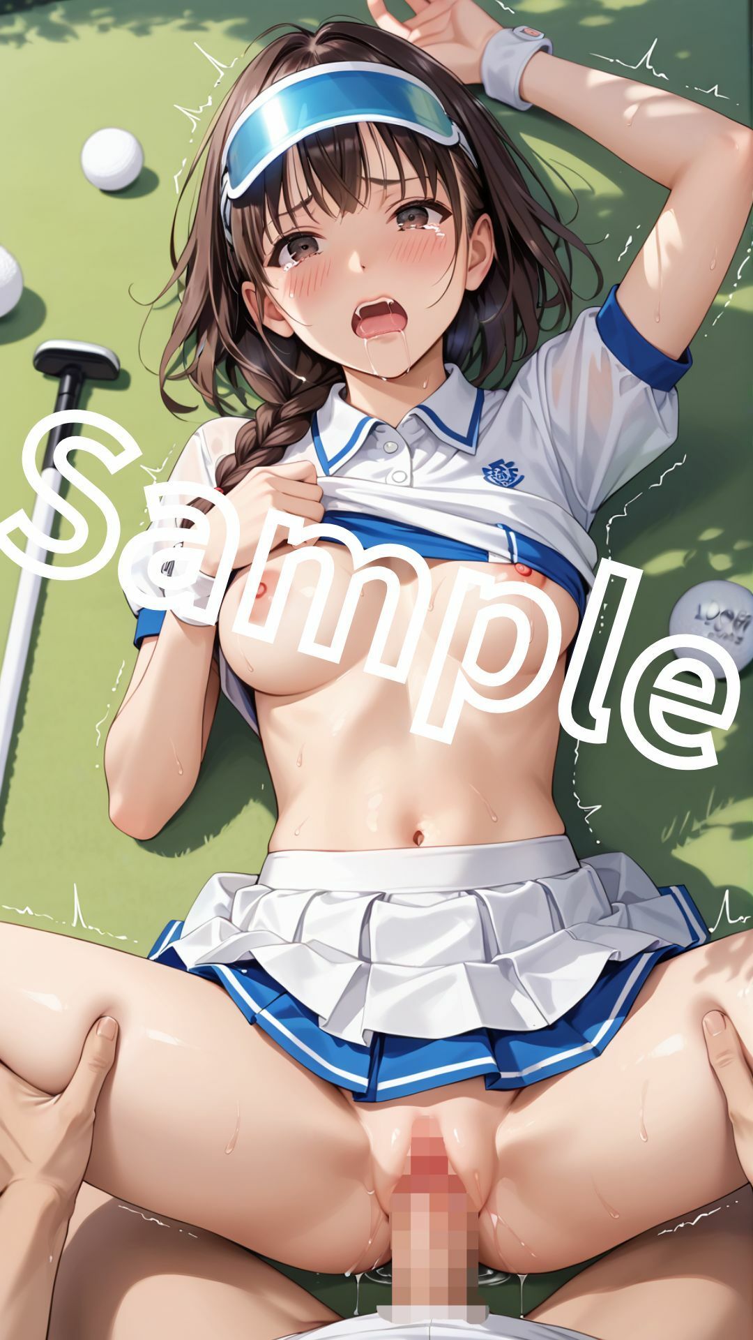 サンプル画像2:希望で満ち溢れた新人社員の初仕事はゴルフ場での性接待でした(アオハル娘スタジオ) [d_525789]