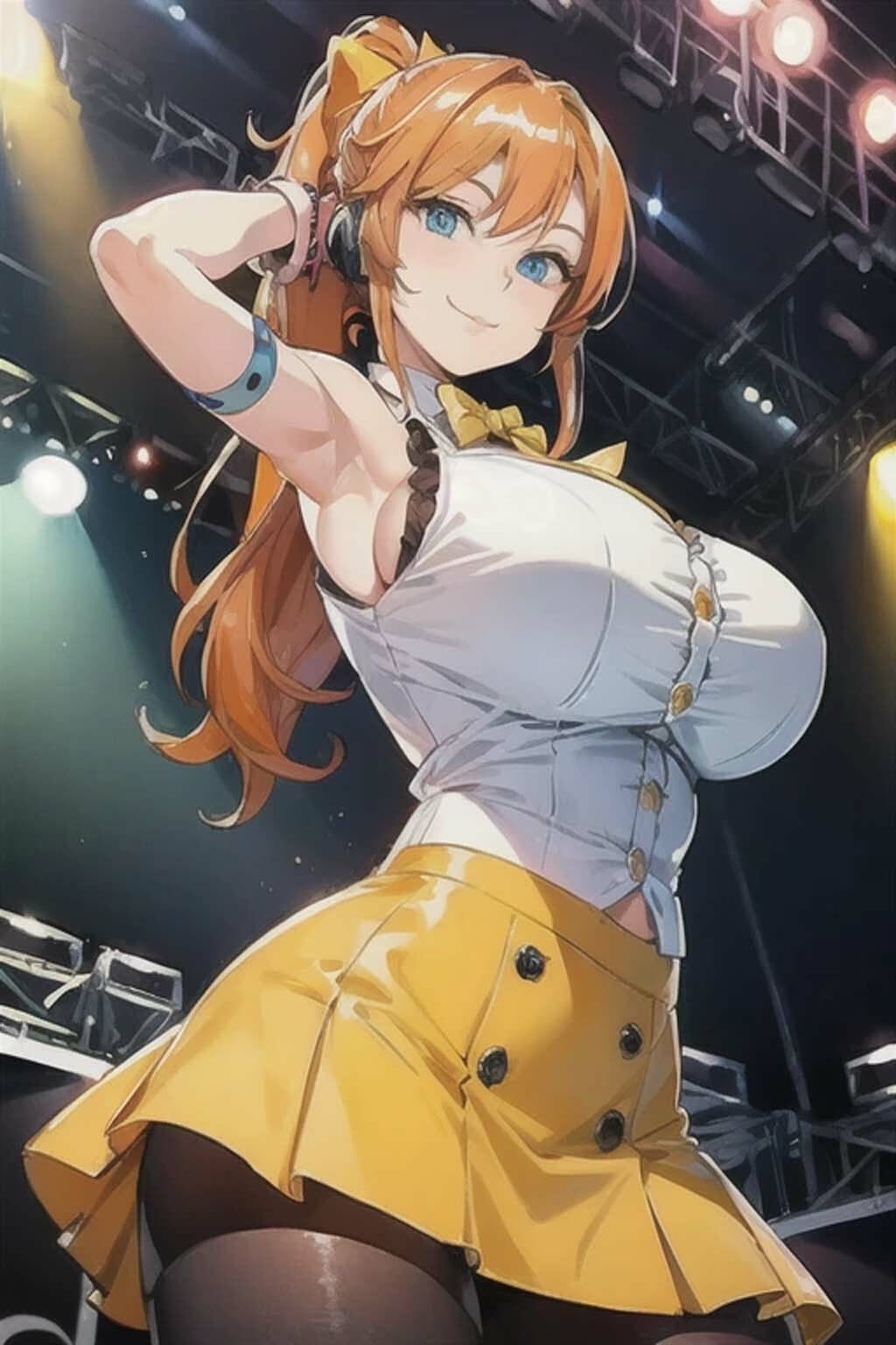 サンプル画像3:嫌な顔しながら枕営業しているアイドルたち(くまとねこ屋) [d_525792]