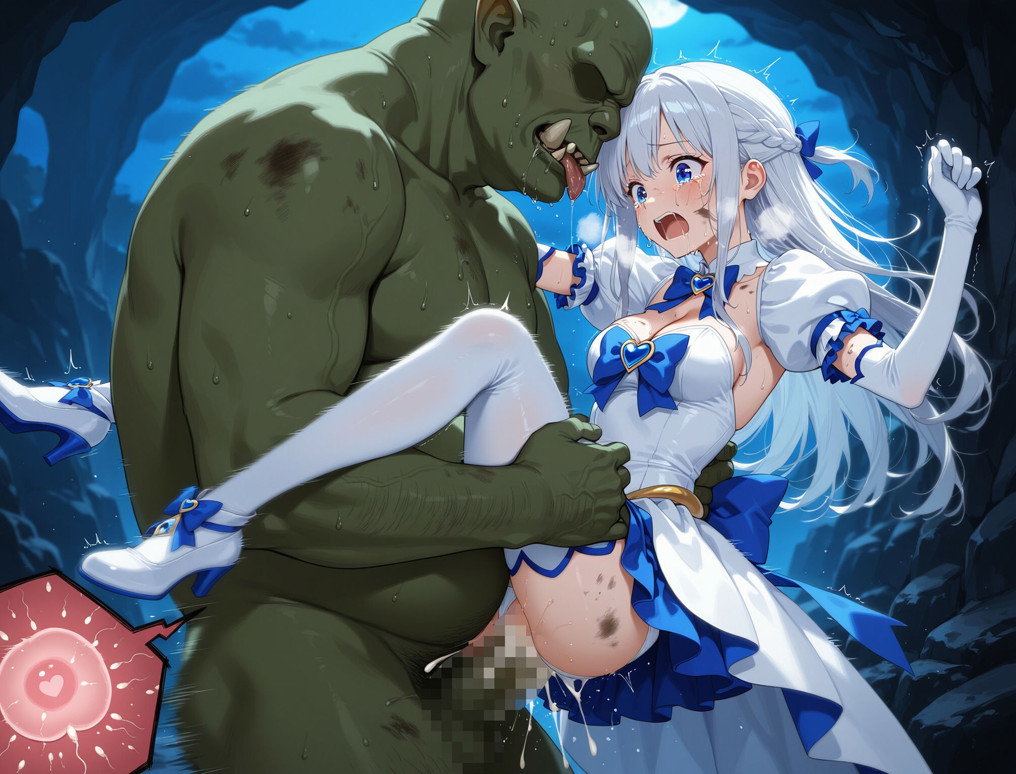 サンプル画像3:敗北魔法少女忌避受胎_01(Council of Magical girl) [d_525807]