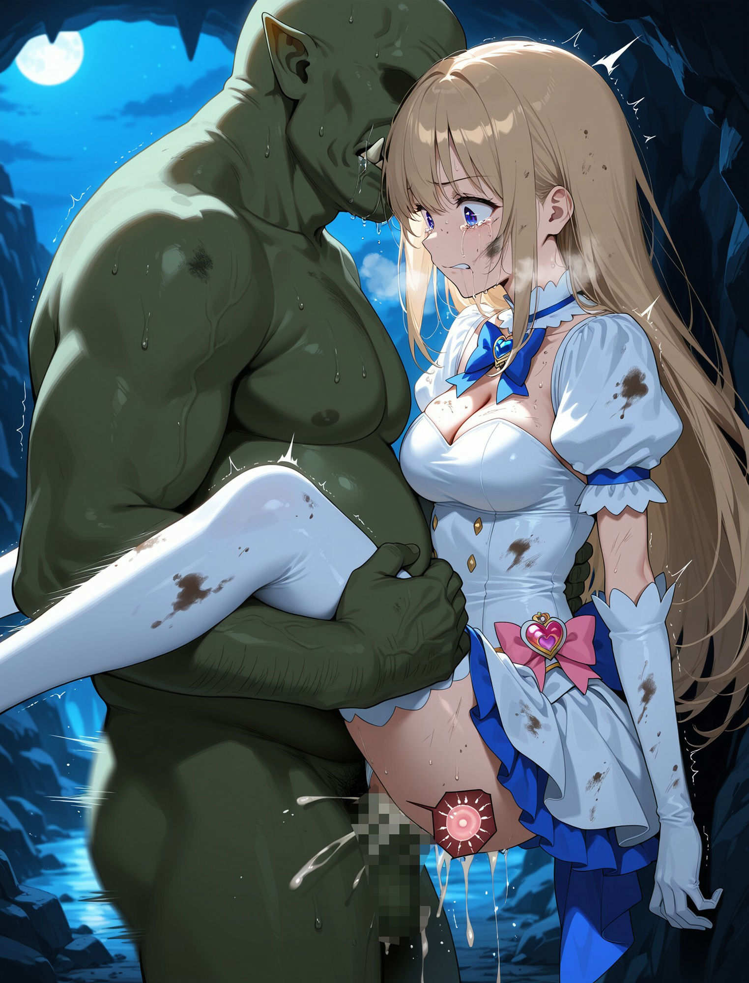 サンプル画像1:敗北魔法少女忌避受胎_02(Council of Magical girl) [d_525864]