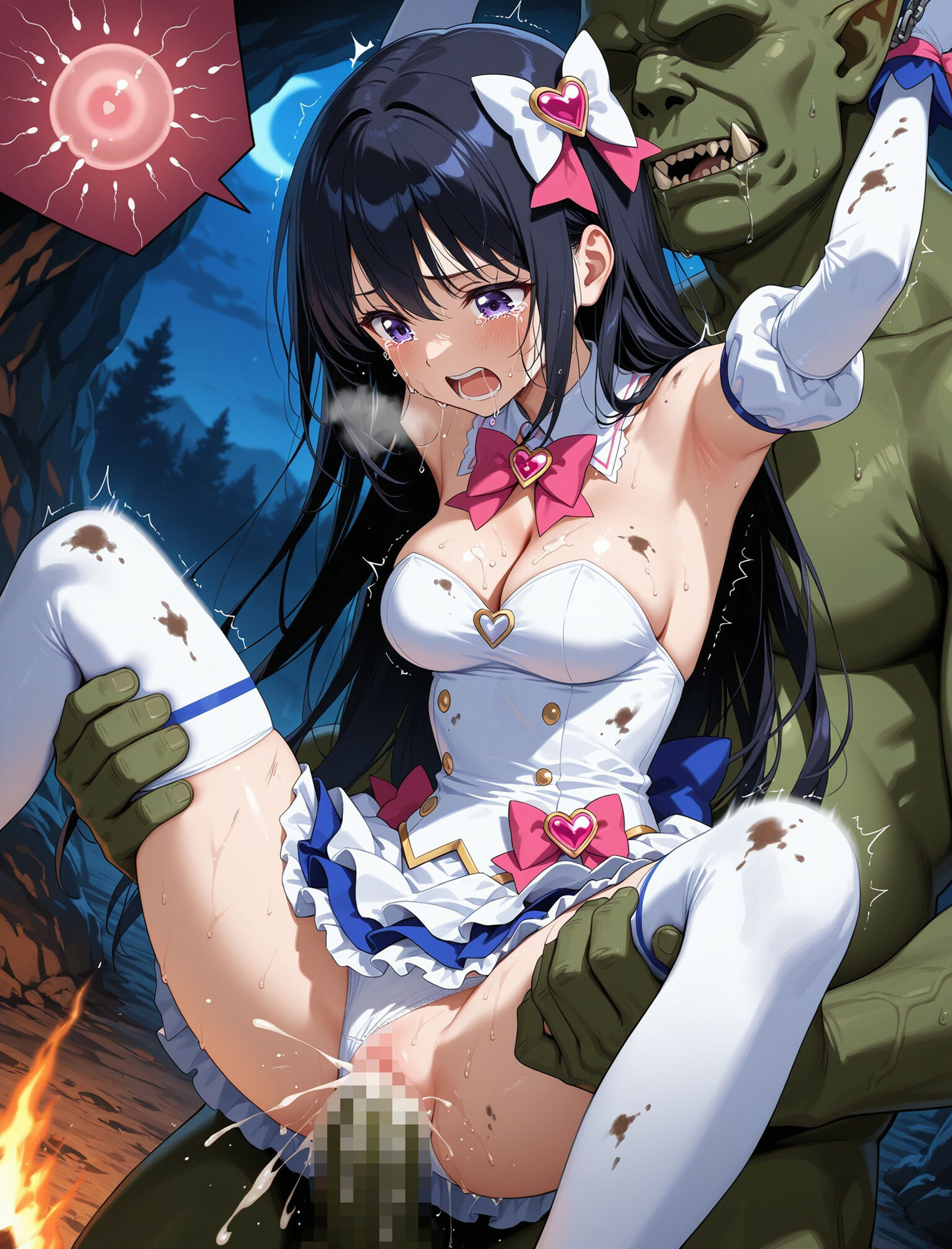 サンプル画像2:敗北魔法少女忌避受胎_02(Council of Magical girl) [d_525864]