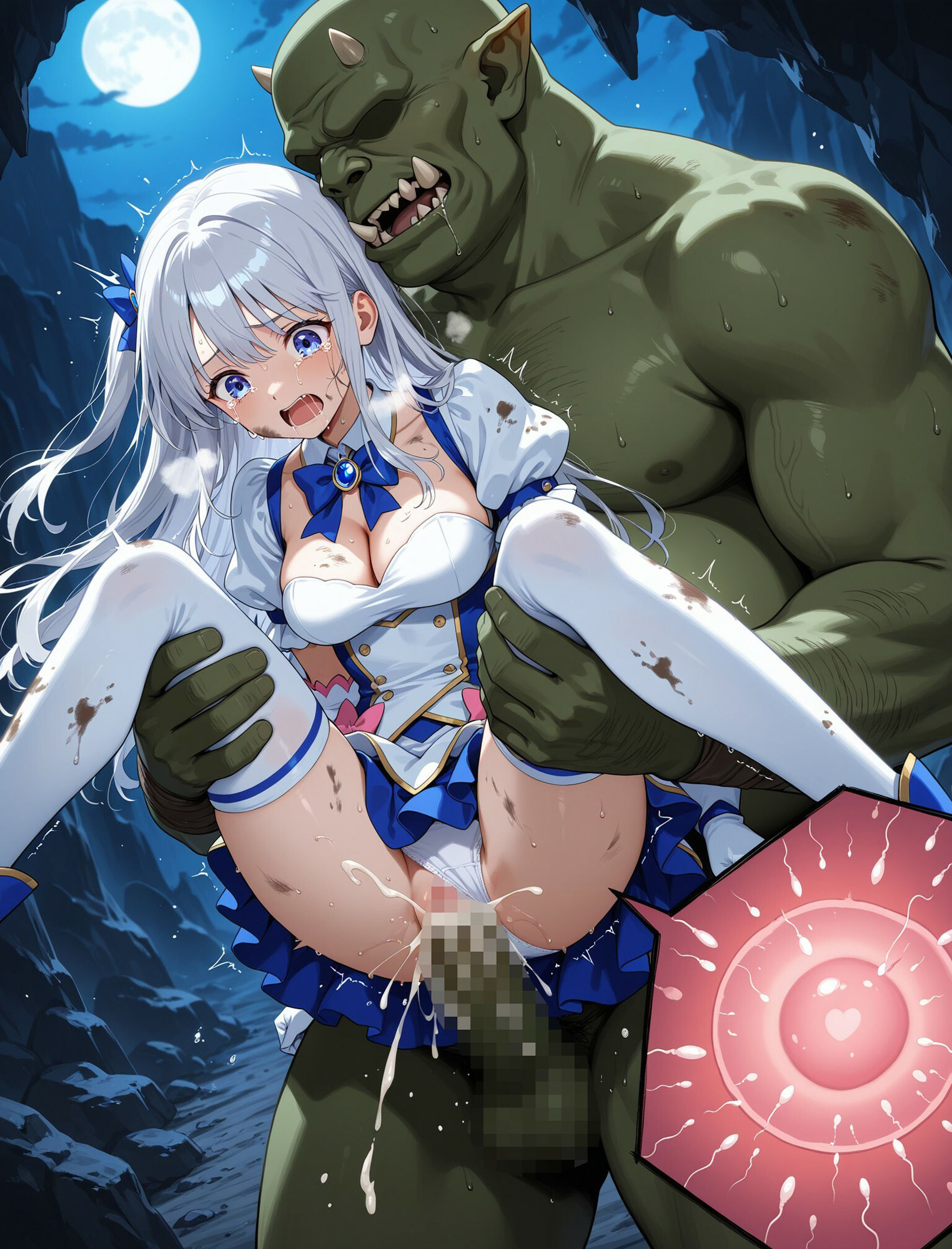 サンプル画像3:敗北魔法少女忌避受胎_02(Council of Magical girl) [d_525864]