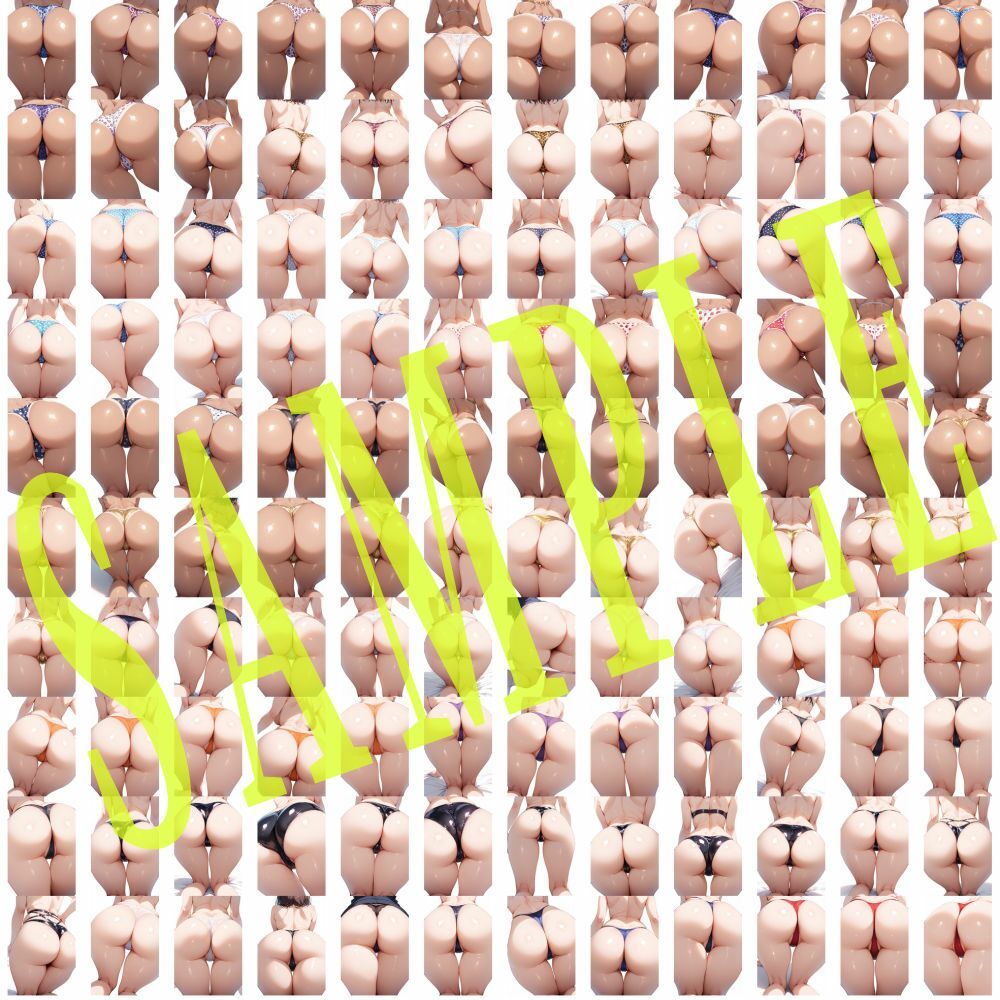 Simple Fetish Series〜Theおしりwithパンツのサンプル画像 6