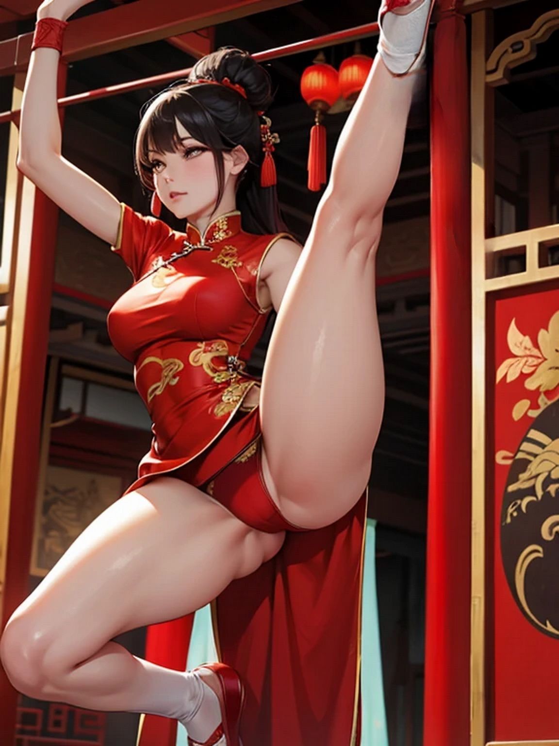 サンプル画像4:チャイナドレスコンプレックス(サクマのアトリエ) [d_526009]