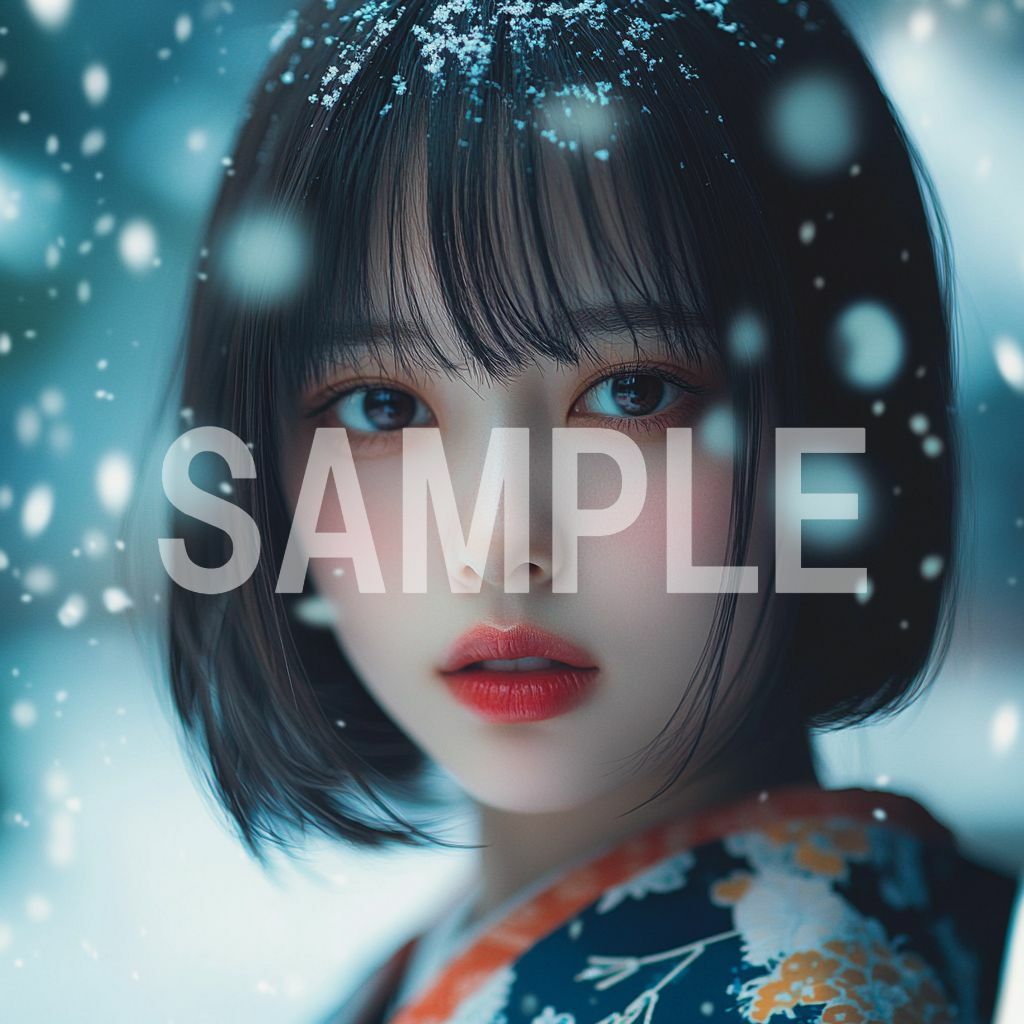 サンプル画像3:AI美女図鑑 着物編(リアル愛だろAi) [d_526018]