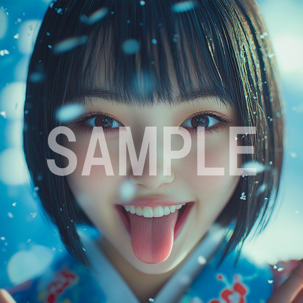 サンプル画像5:AI美女図鑑 着物編(リアル愛だろAi) [d_526018]