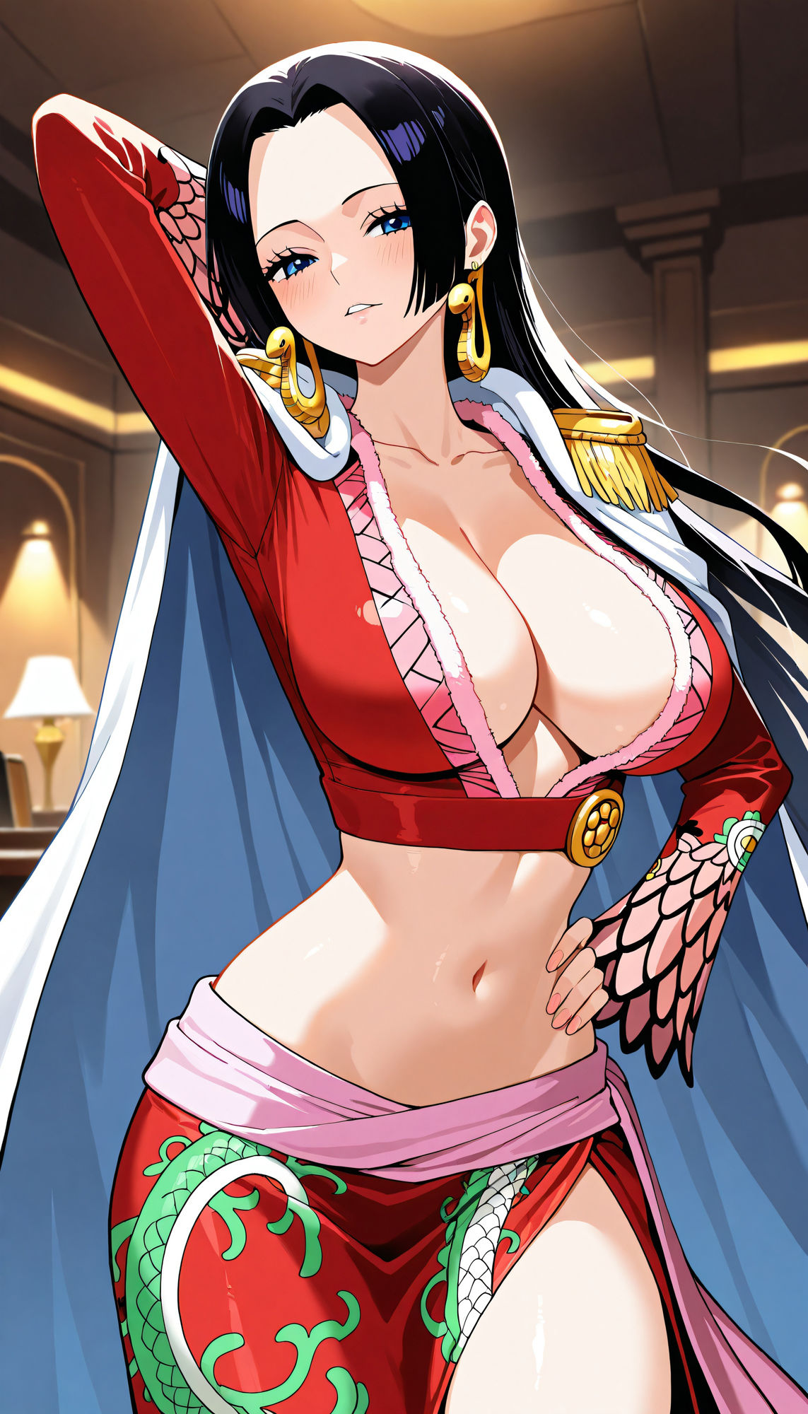 サンプル画像1:『ボア・ハンコック（ワンピース）』のエッチなシーン500枚！（寝取られあり）(農地改革) [d_526093]