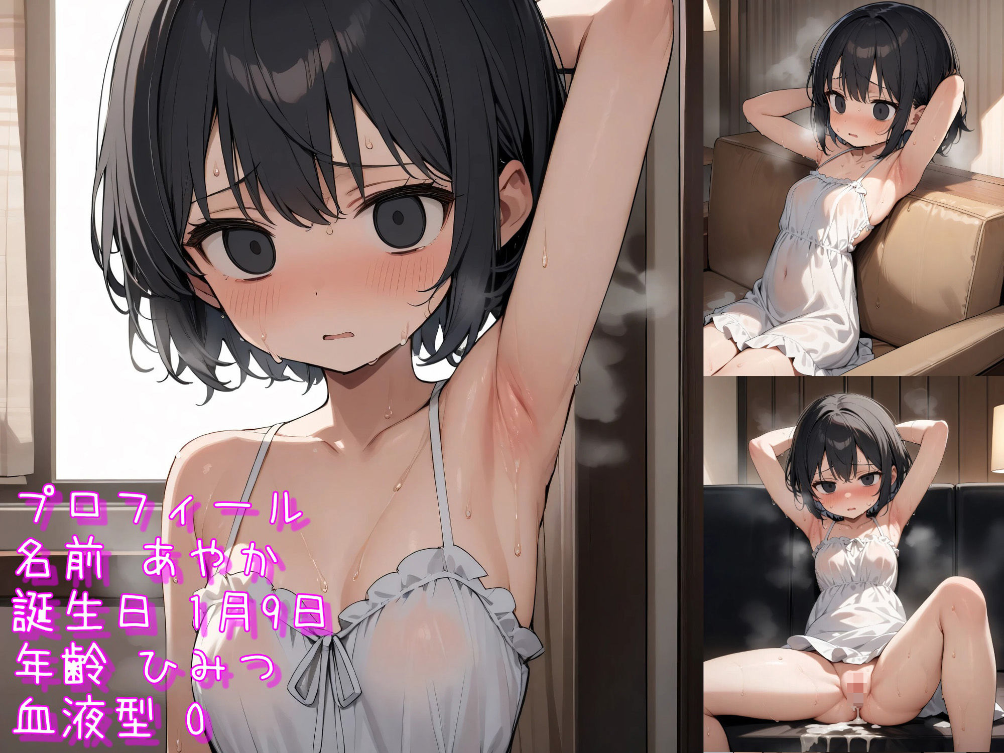 サンプル画像5:AVで腋を見せているシーンを集めました vol.1 ワンピース編(あふいも) [d_526120]