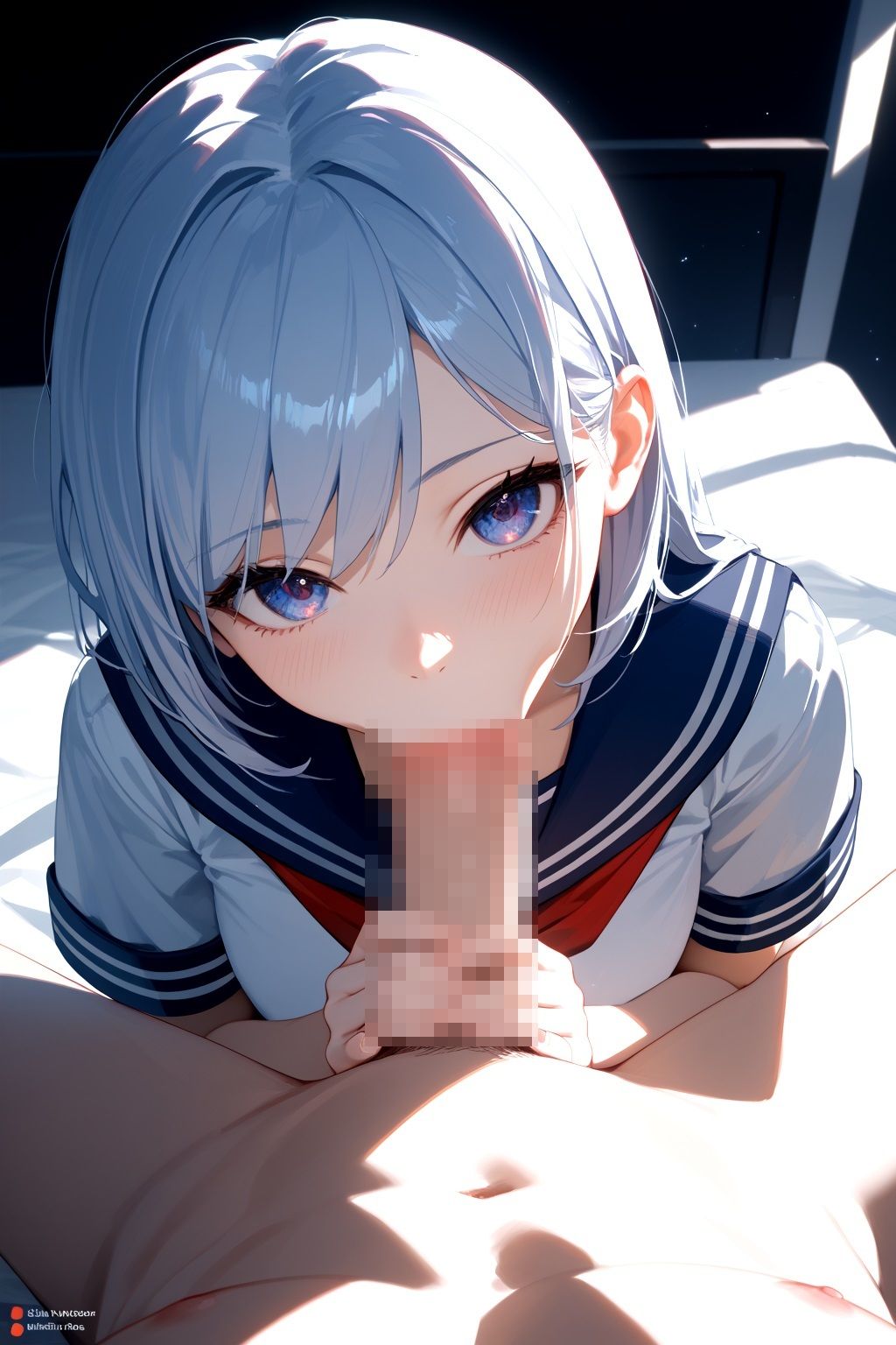 サンプル画像3:成績優秀セーラー服ギャルが先生と秘密の授業(ピンクパレット) [d_526148]