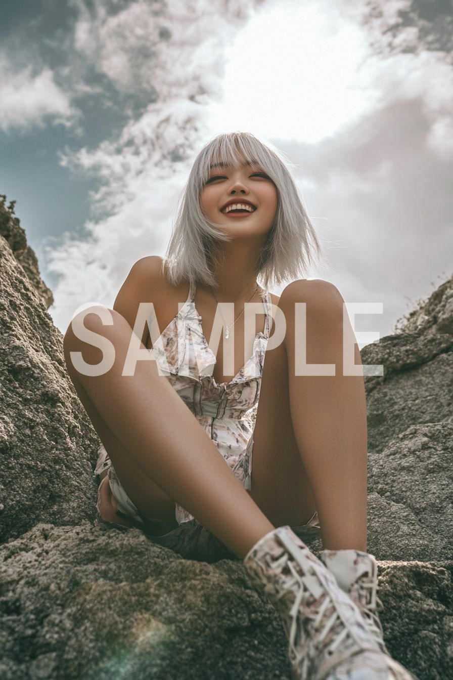 サンプル画像2:AI美女図鑑 5(リアル愛だろAi) [d_526163]