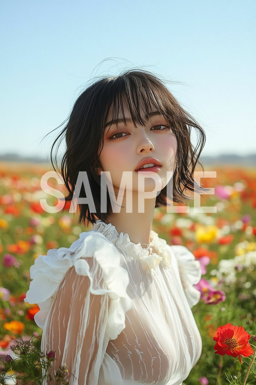 サンプル画像6:AI美女図鑑 5(リアル愛だろAi) [d_526163]