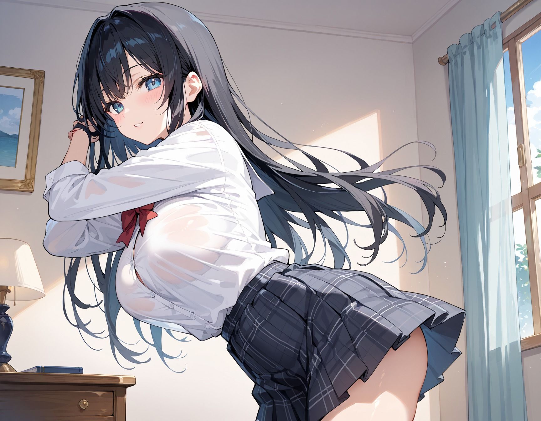 サンプル画像3:【高画質画像集】清楚系女子校生の爆乳絶倫妹と性処理係の僕(寿司モン) [d_526263]