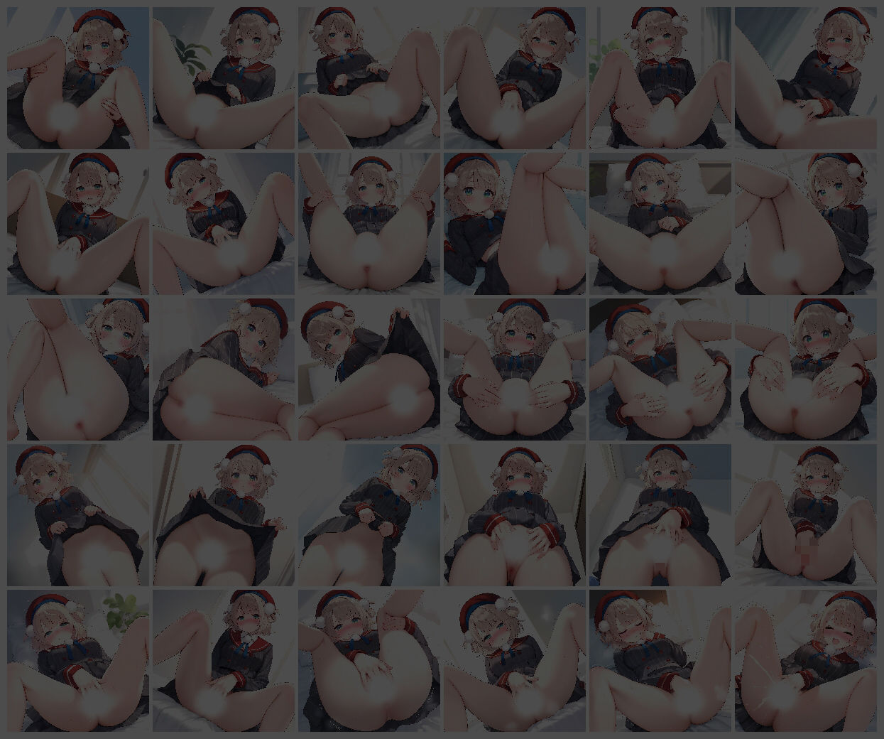 サンプル画像2:ういちゃん すじ＆オナニー(くいんすよるか) [d_526305]