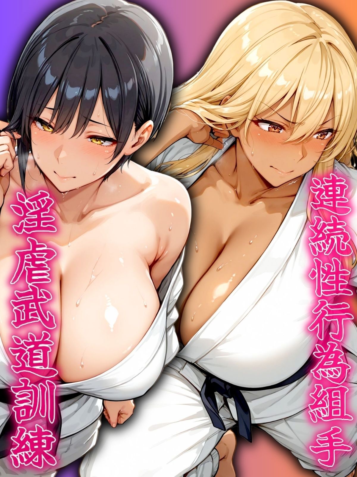 サンプル画像1:中出し道場の連続性行為組手 淫虐武道訓練(アデバヨ) [d_526312]