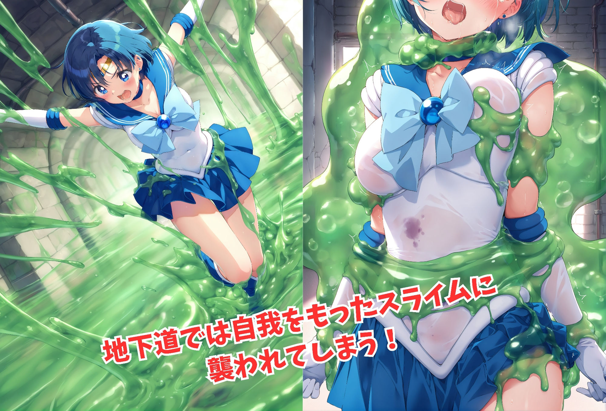 サンプル画像2:がんばれ！水星ちゃん☆(絵心あいのAI生成アトリエ) [d_526317]