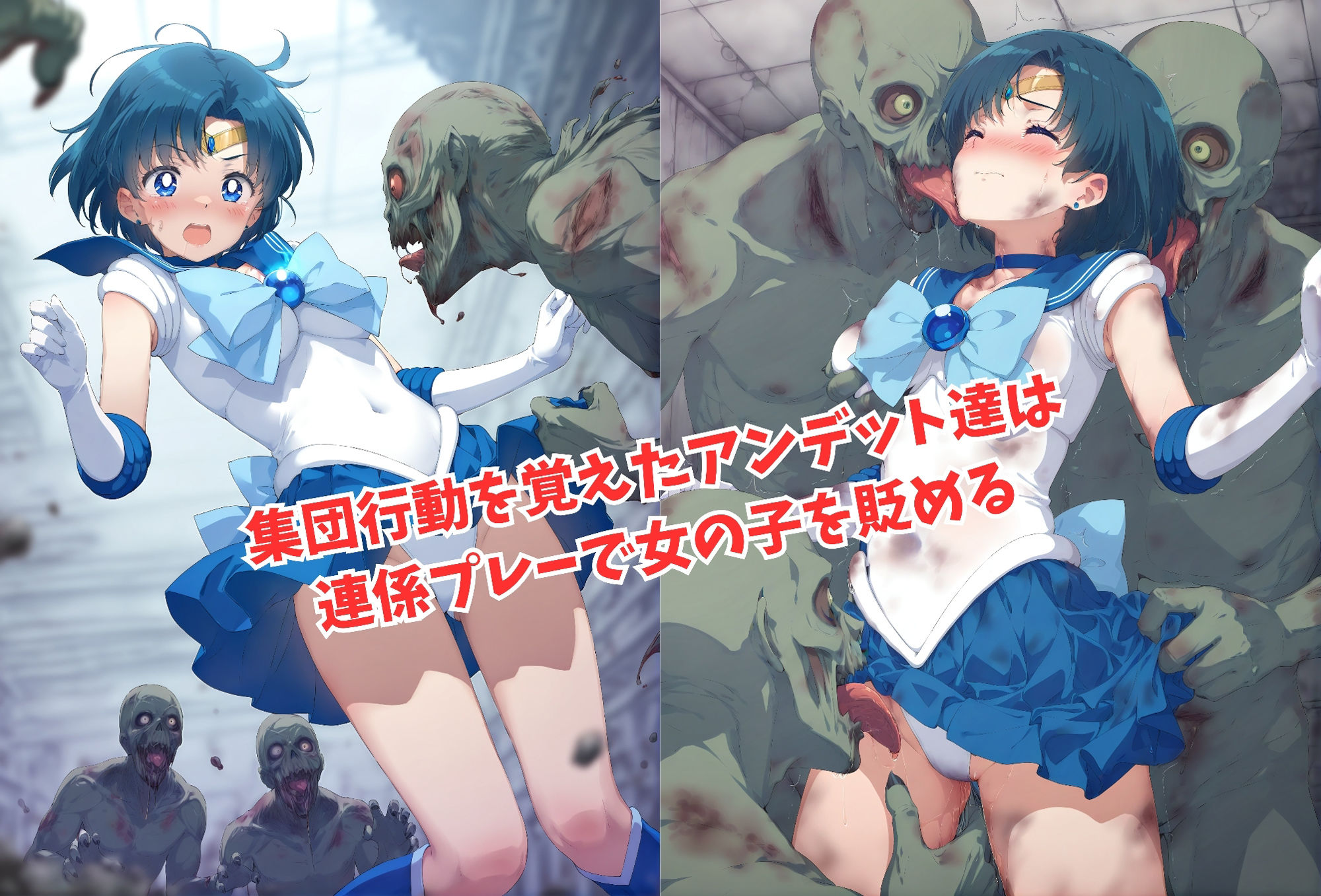 サンプル画像3:がんばれ！水星ちゃん☆(絵心あいのAI生成アトリエ) [d_526317]