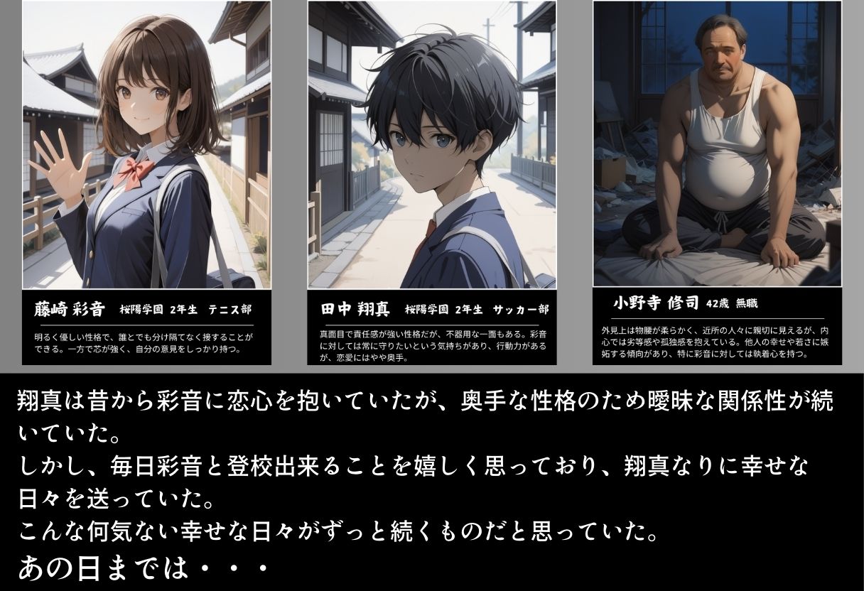 サンプル画像1:壊れた純愛(らりるれろ) [d_526498]