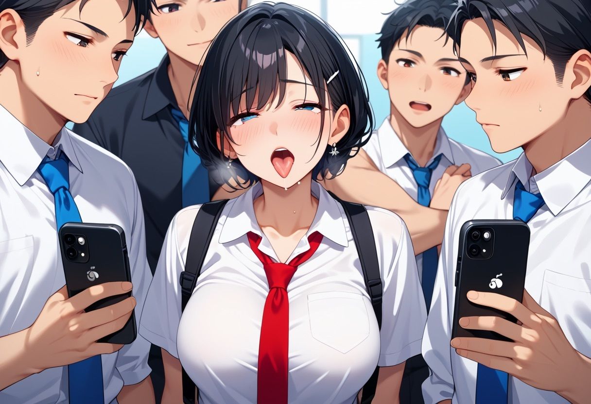 サンプル画像1:入社してたばかりの美女を見つけ、持ち帰り新人調教研修(ハーレムナイト) [d_526555]