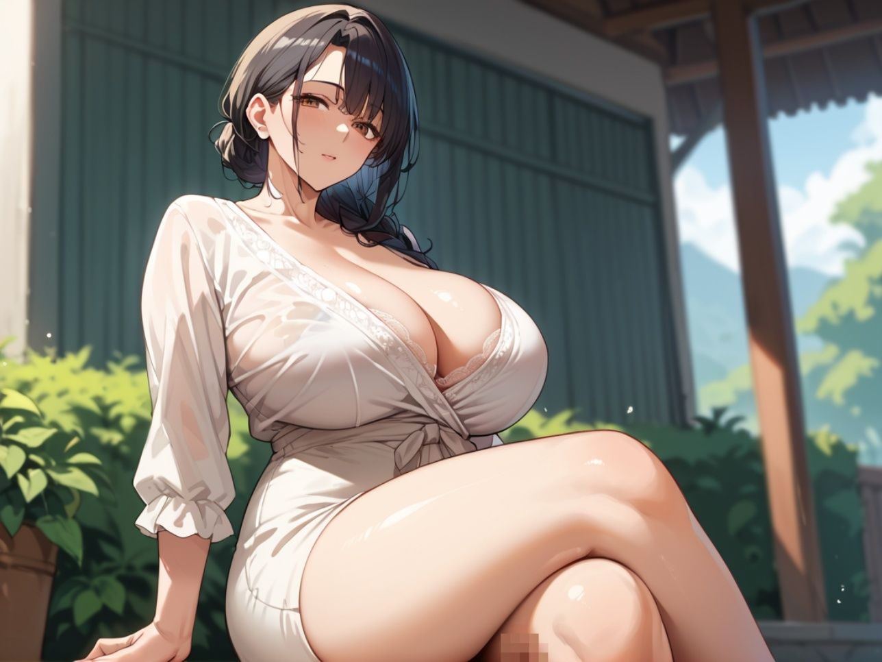 サンプル画像5:出張先で帰宅困難となり彼女のお母さんと相部屋することになり…〜むちむち爆乳な身体に誘惑される一夜〜(シェルアンドハウンド) [d_526557]