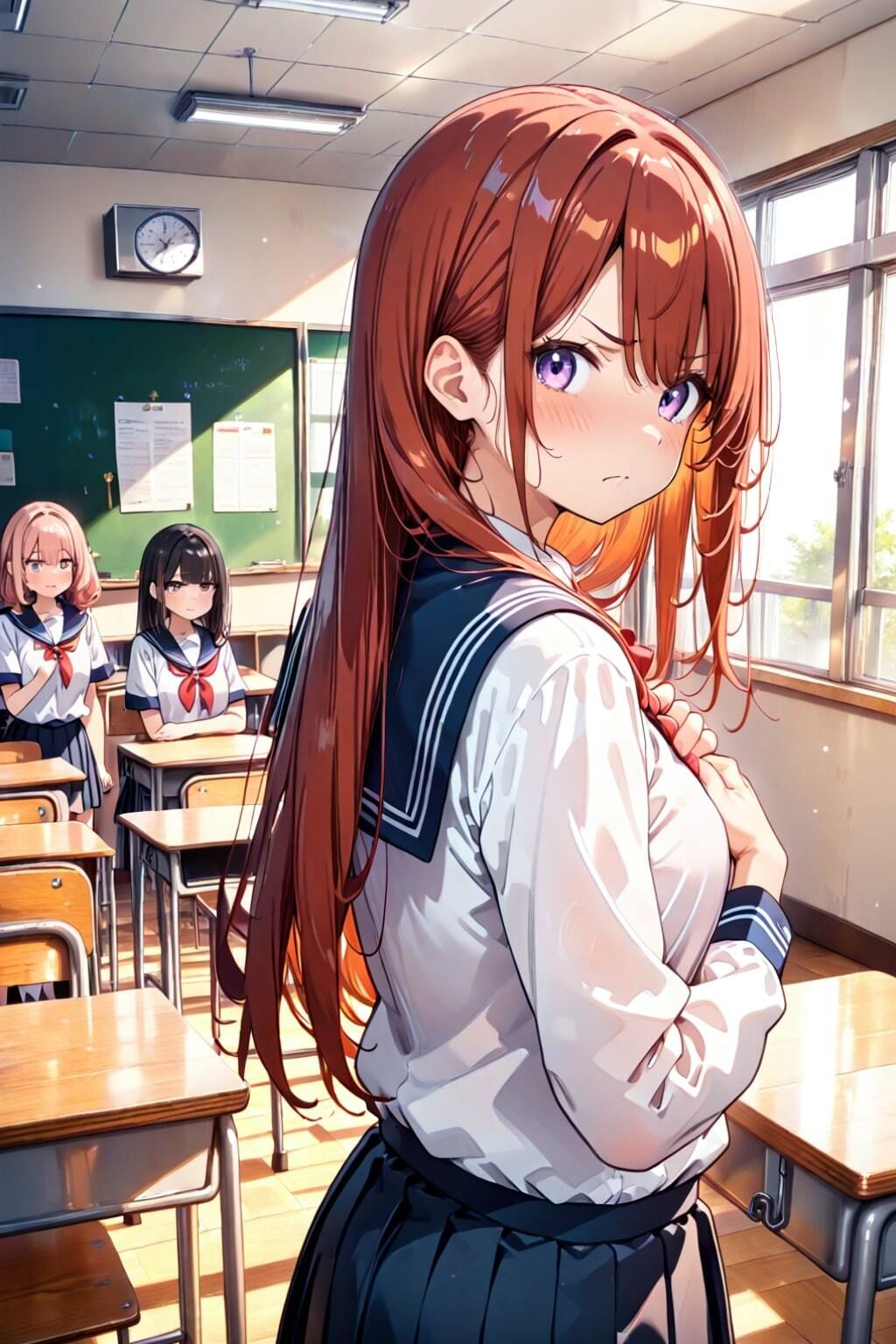 サンプル画像1:学園美女にSEX調教しまくる(エロキチ) [d_526647]