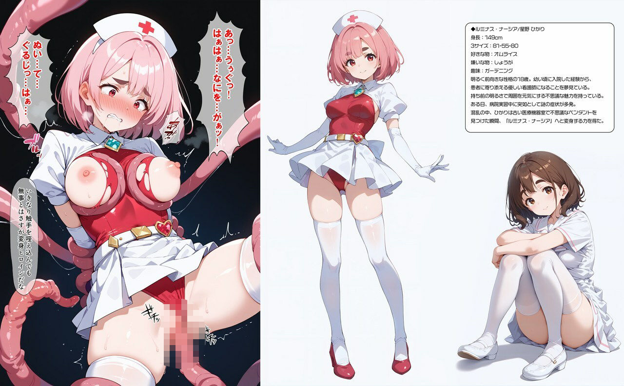 サンプル画像3:闘うヒロイン敗北CG ショートストーリーズ Vol7(AI魔法少女) [d_526695]