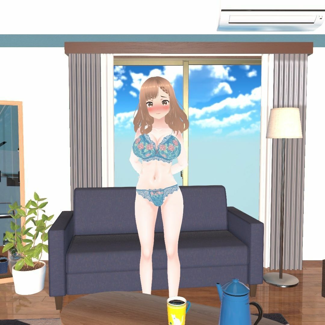 スケベすぎる女子たちの3DCG