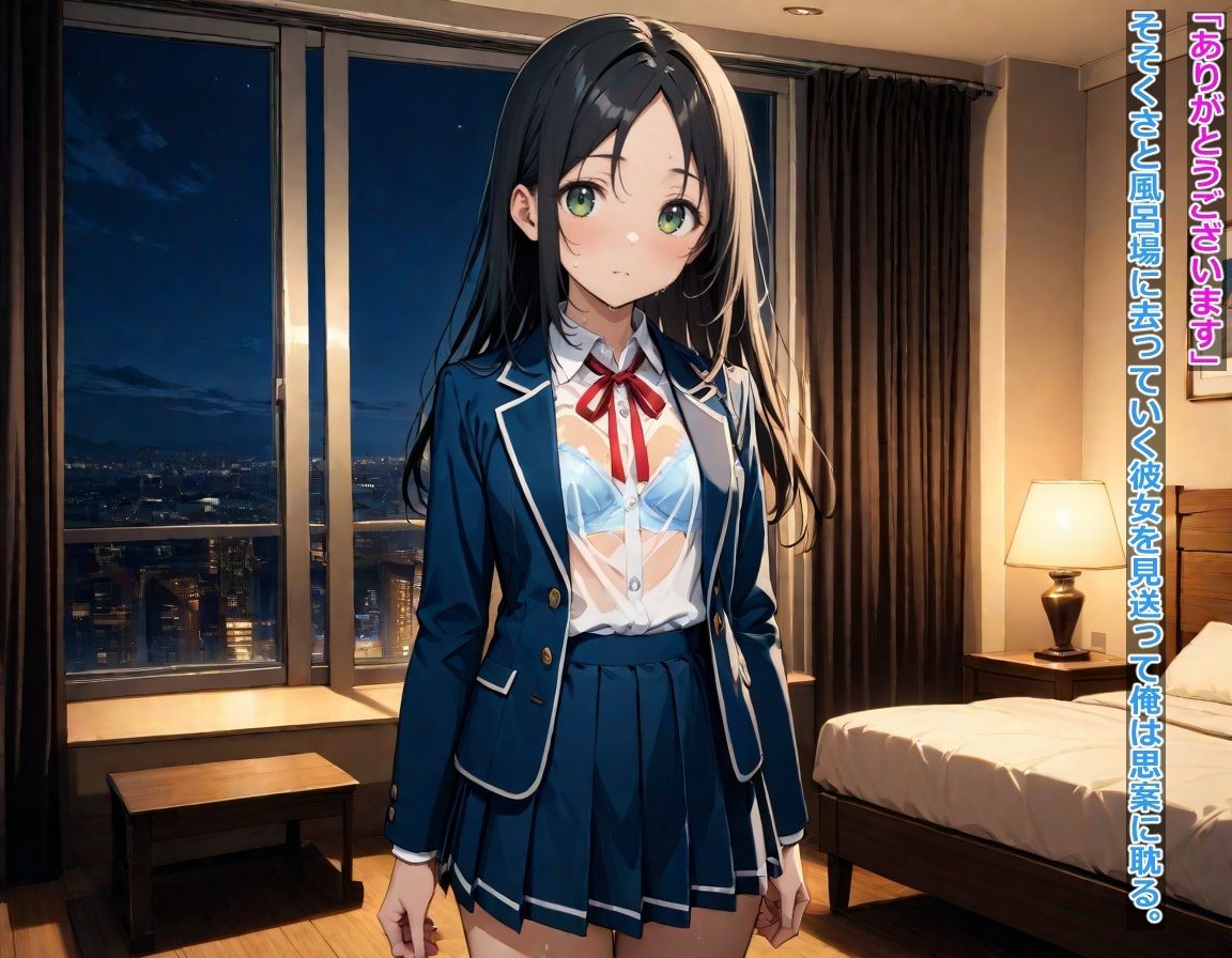 サンプル画像1:びしょ濡れの美少女を拾って(BLUEMOON NOVEL) [d_526768]