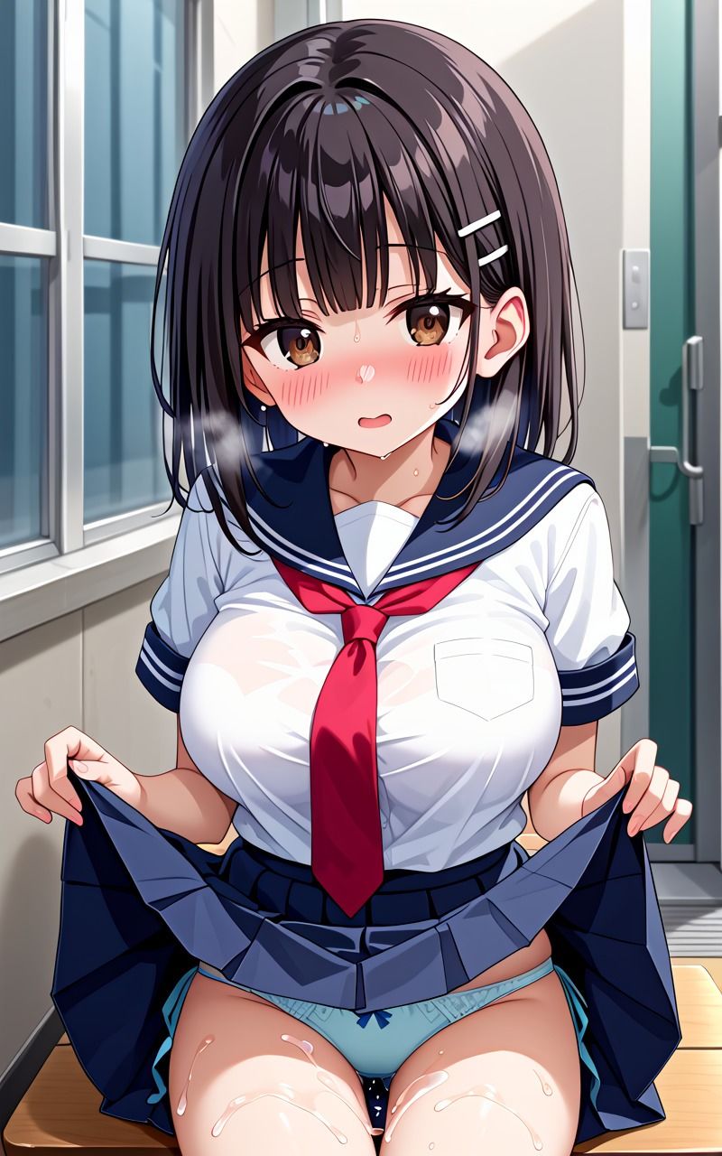 サンプル画像1:女子校生の性事情〜複数チンポじゃなきゃ満足できない(かれんの欲望) [d_526798]