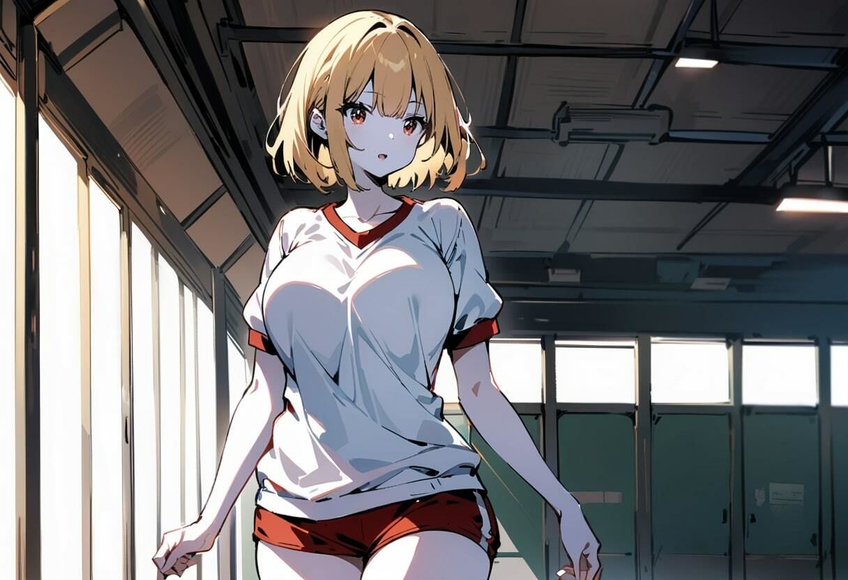 サンプル画像2:脳内妄想学園ダッシュ(深夜パフェ) [d_526868]