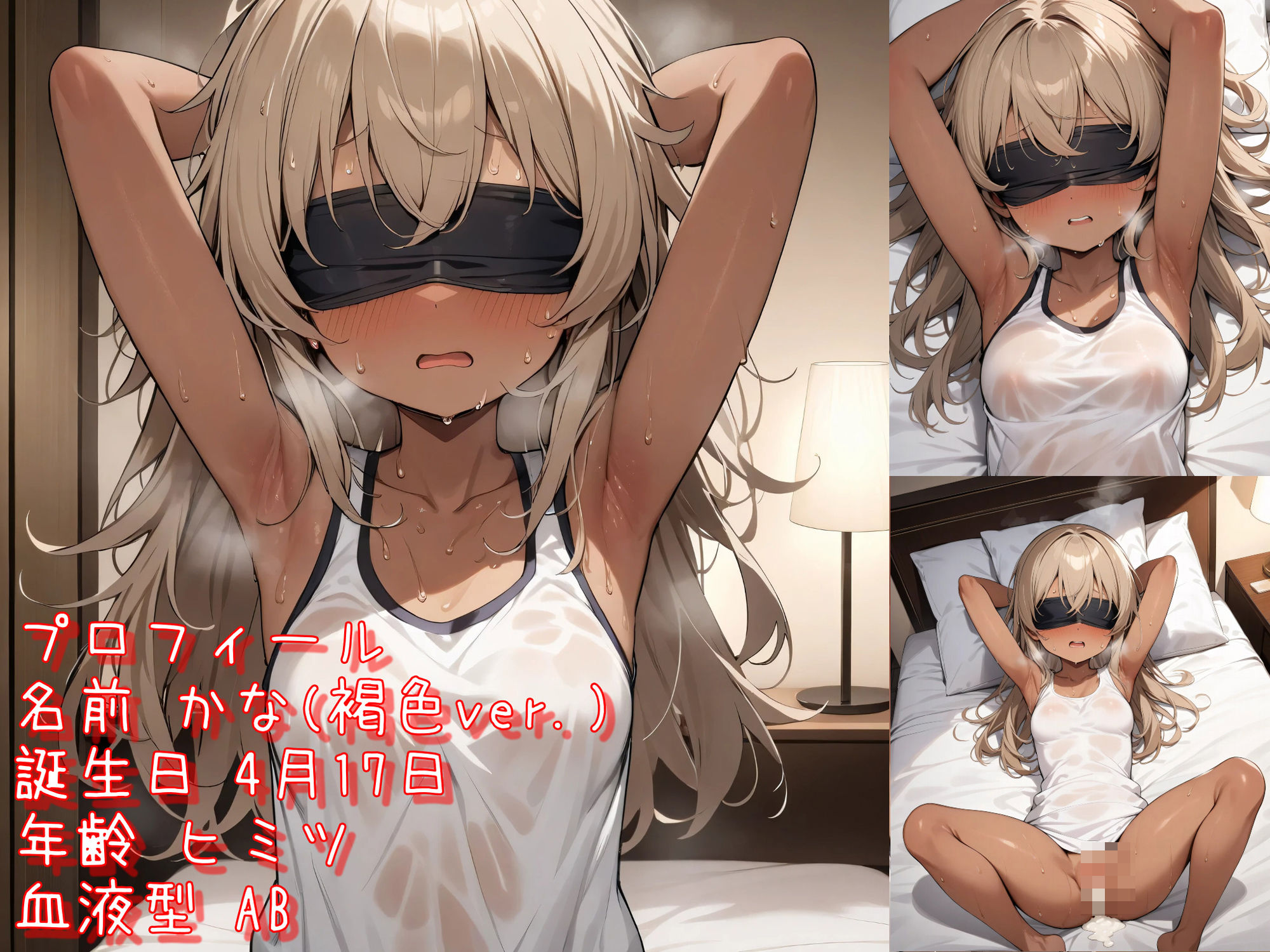 サンプル画像6:AVで腋を見せているシーンを集めました vol.2 タンクトップ編(あふいも) [d_526882]