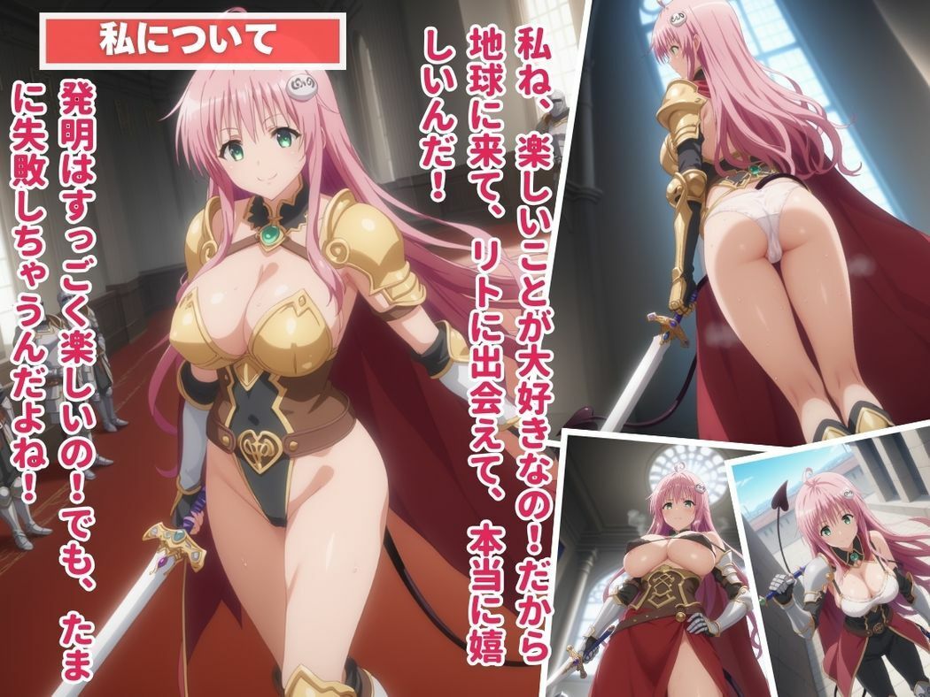 サンプル画像1:堕ちた王女と支配者(異世界転生☆スライム牧場) [d_526899]