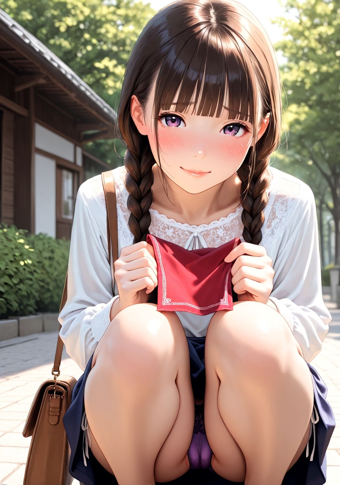 サンプル画像1:これ、使ってください  〜ちがう、そういう意味じゃないです！〜(ニッチッチ) [d_526950]