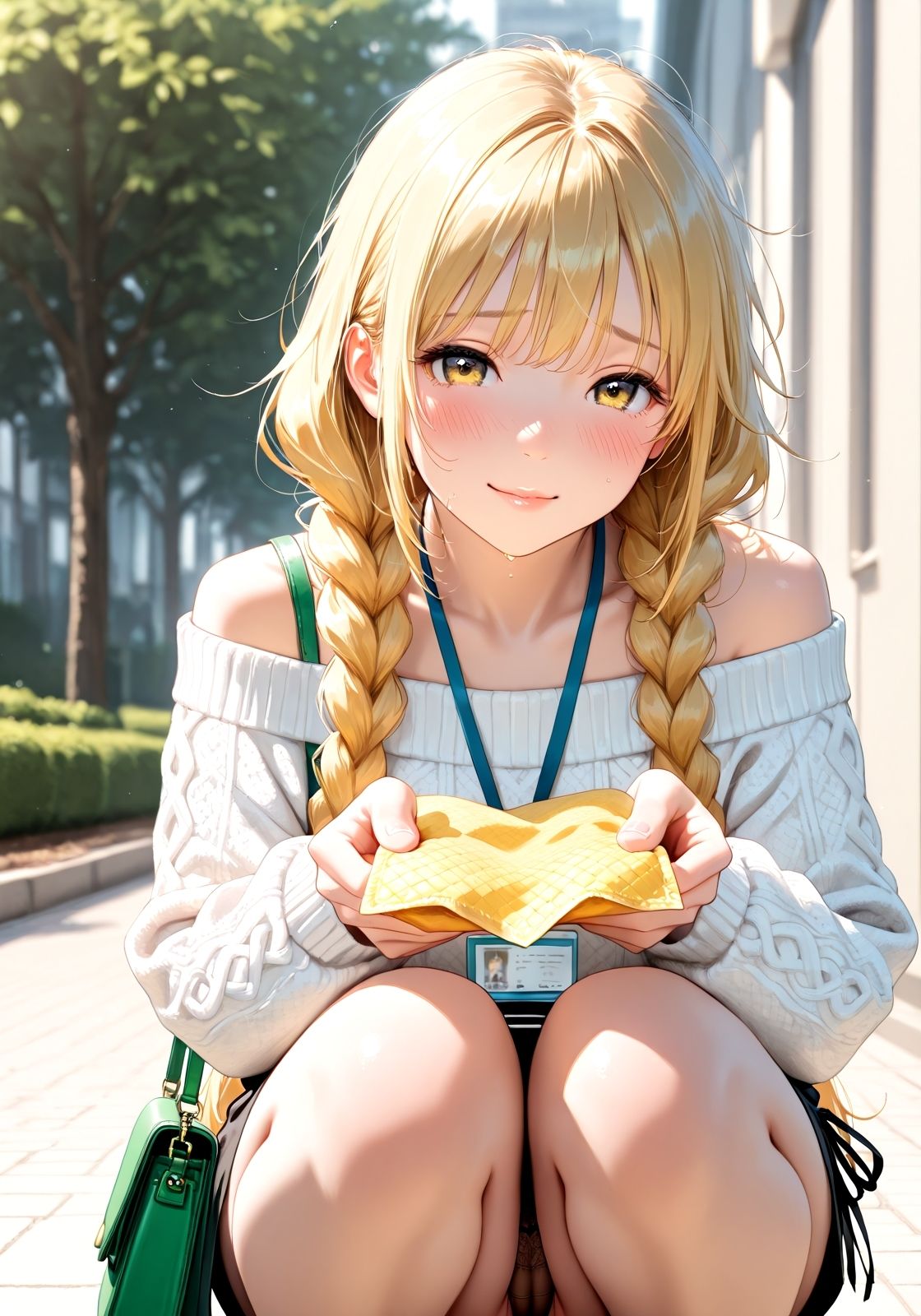 サンプル画像3:これ、使ってください  〜ちがう、そういう意味じゃないです！〜(ニッチッチ) [d_526950]