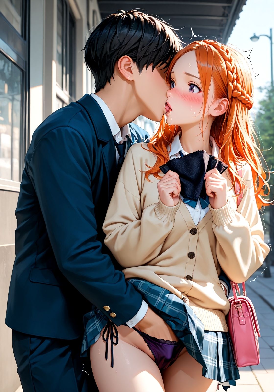 サンプル画像4:これ、使ってください  〜ちがう、そういう意味じゃないです！〜(ニッチッチ) [d_526950]