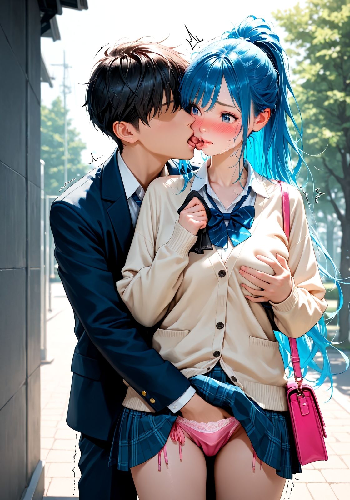 サンプル画像6:これ、使ってください  〜ちがう、そういう意味じゃないです！〜(ニッチッチ) [d_526950]